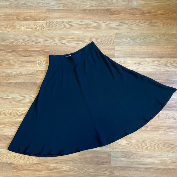 Vintage Black Swing Skirt Medium - Picture 5 of 7